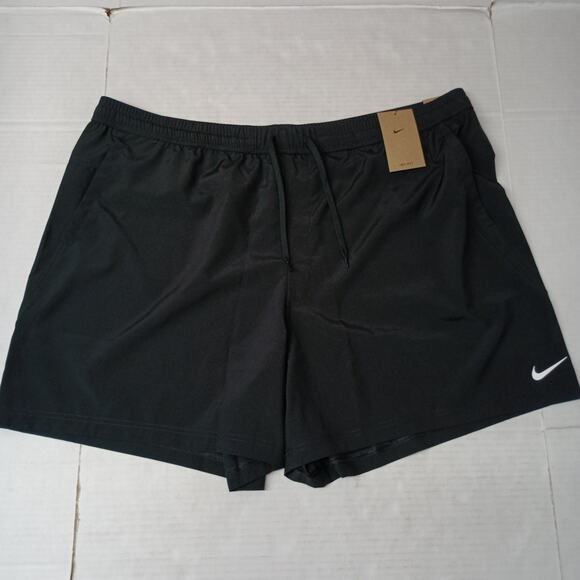 Nike Form Men's Dri-FIT Unlined Versatile Shorts Black 4XLT - Picture 1 of 7